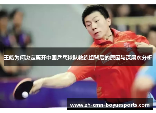 王皓为何决定离开中国乒乓球队教练组背后的原因与深层次分析 王皓为何决定离开中国乒乓球队教练组背后的原因与深层次分析
